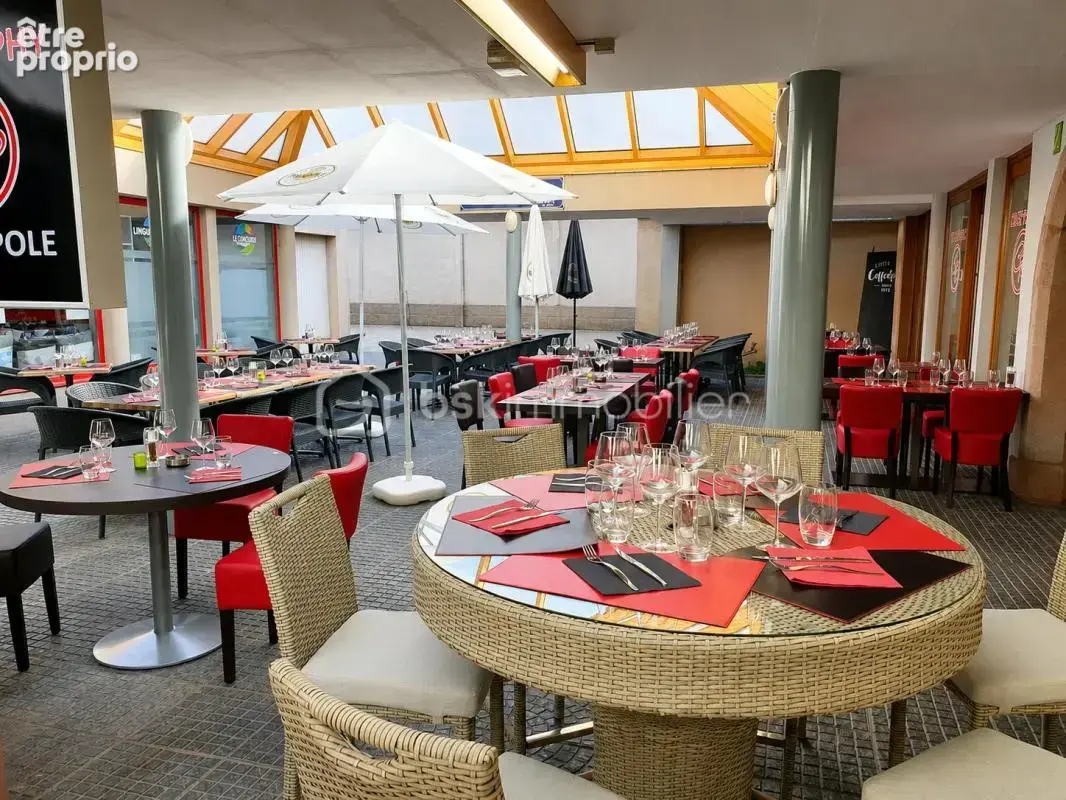 Murs commerciaux loués – local de restauration avec terrasse couverte – investissement locatif - photo 4
