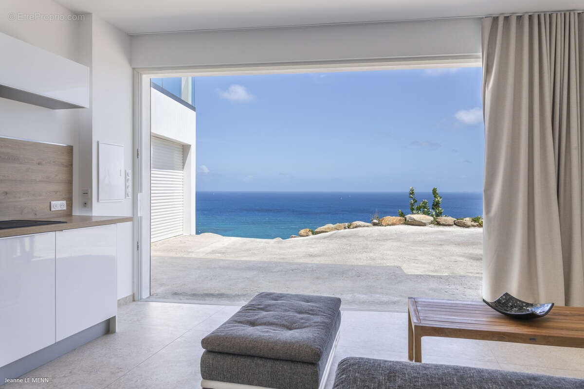 villa 3 chambres Oysrer pound superbe vue mer et St Barth - photo 44