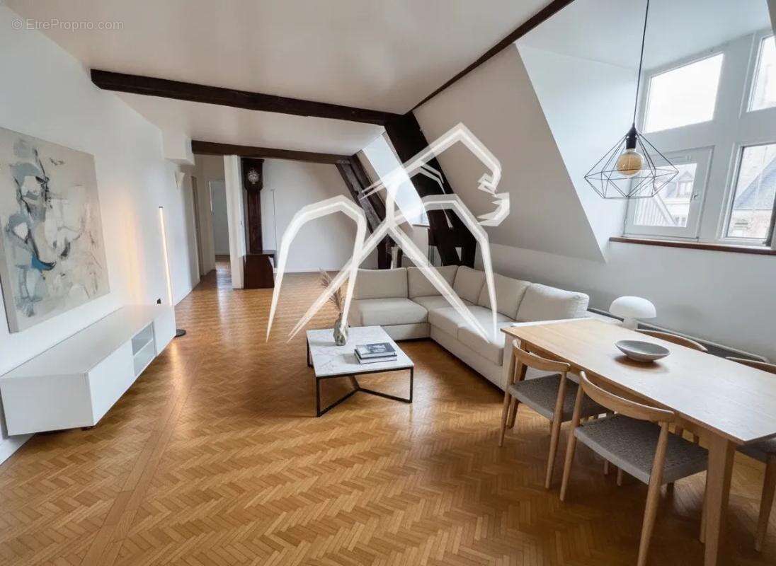 Appartement 4 pièces  Rouen quartier des antiquaires  100 m²  Ascenseur Parking sous-sol inclus - photo 2