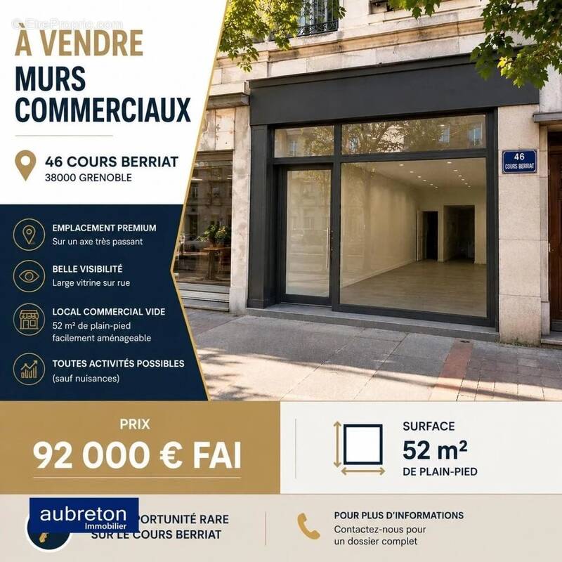 Commerce à GRENOBLE