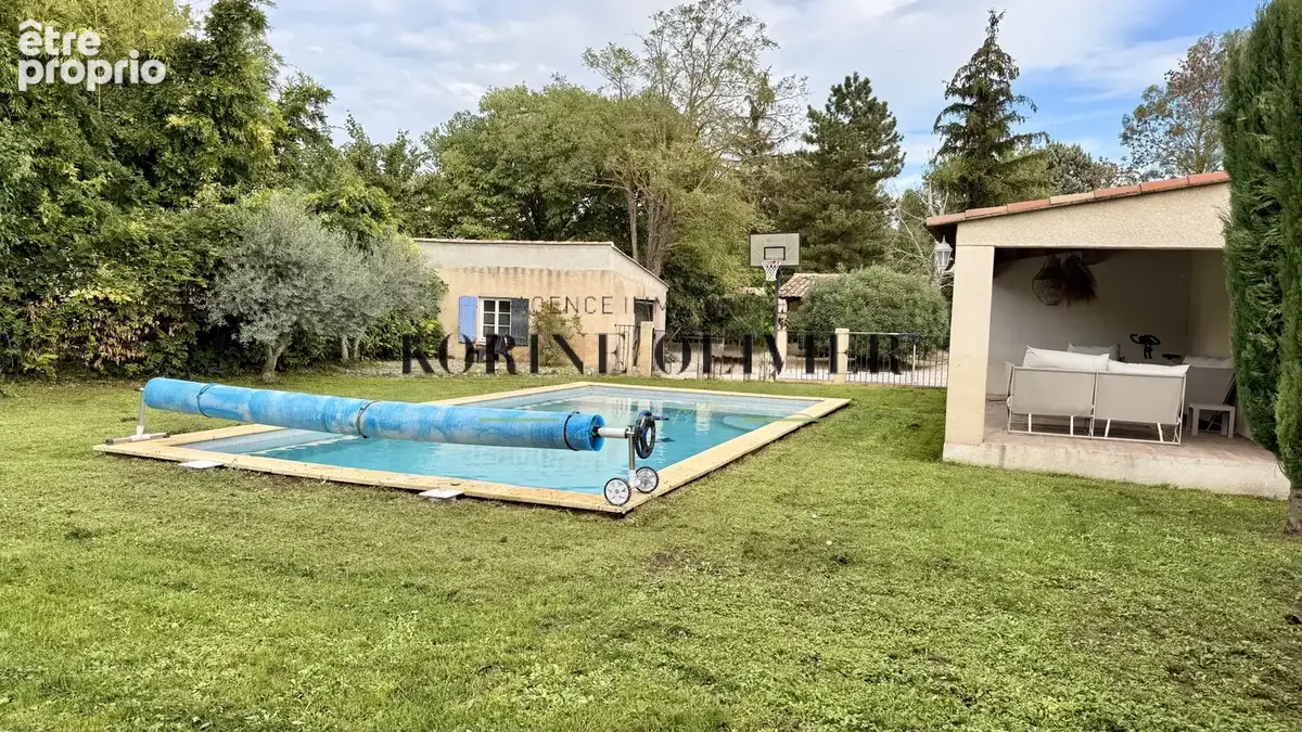 Aix en provence - les milles : ancienne ferme provencale avec  piscine - photo 6