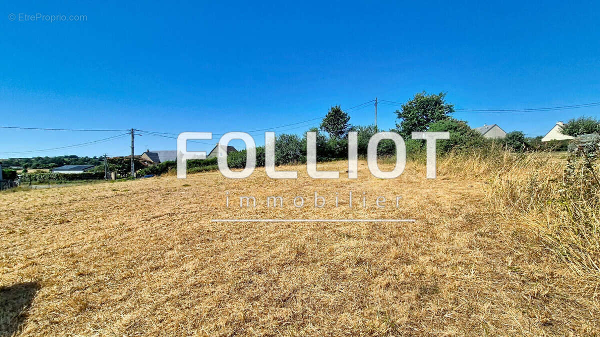 A vendre terrain constructible hors lotissement à Muneville-sur-Mer,1061 m² plein sud, à 4 km de la plage - photo 2