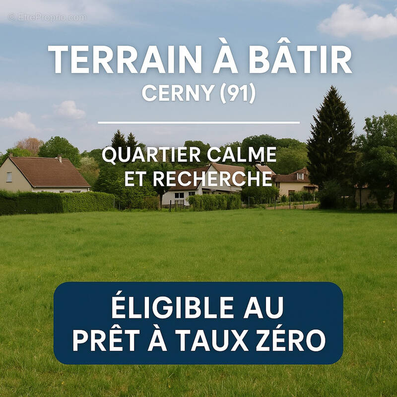 Terrain à CERNY