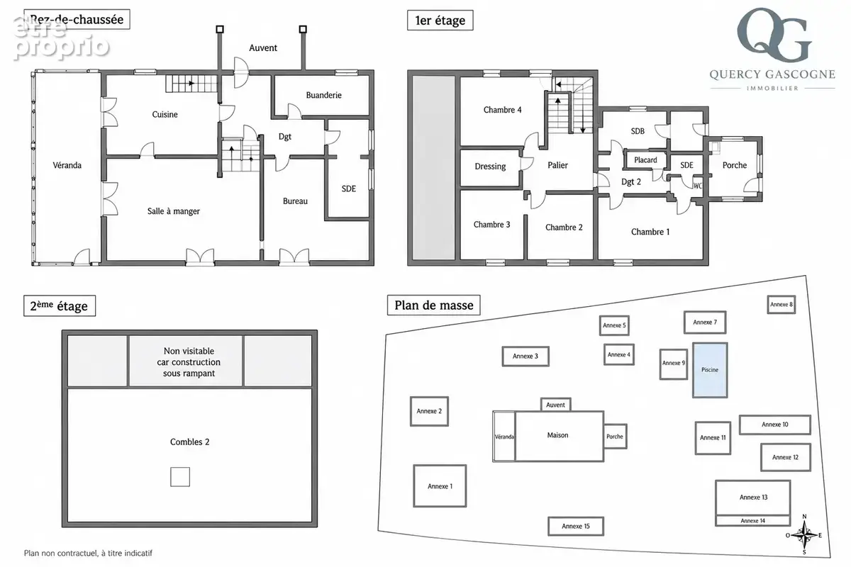 Propriété équestre de caractère avec 5 hectares, piscine couverte et dépendances - photo 34