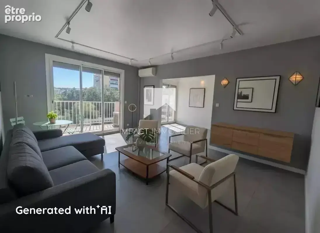 La garde – centre-ville  appartement 83 m² entièrement rénové  3 chambres  parking & cave - photo 2