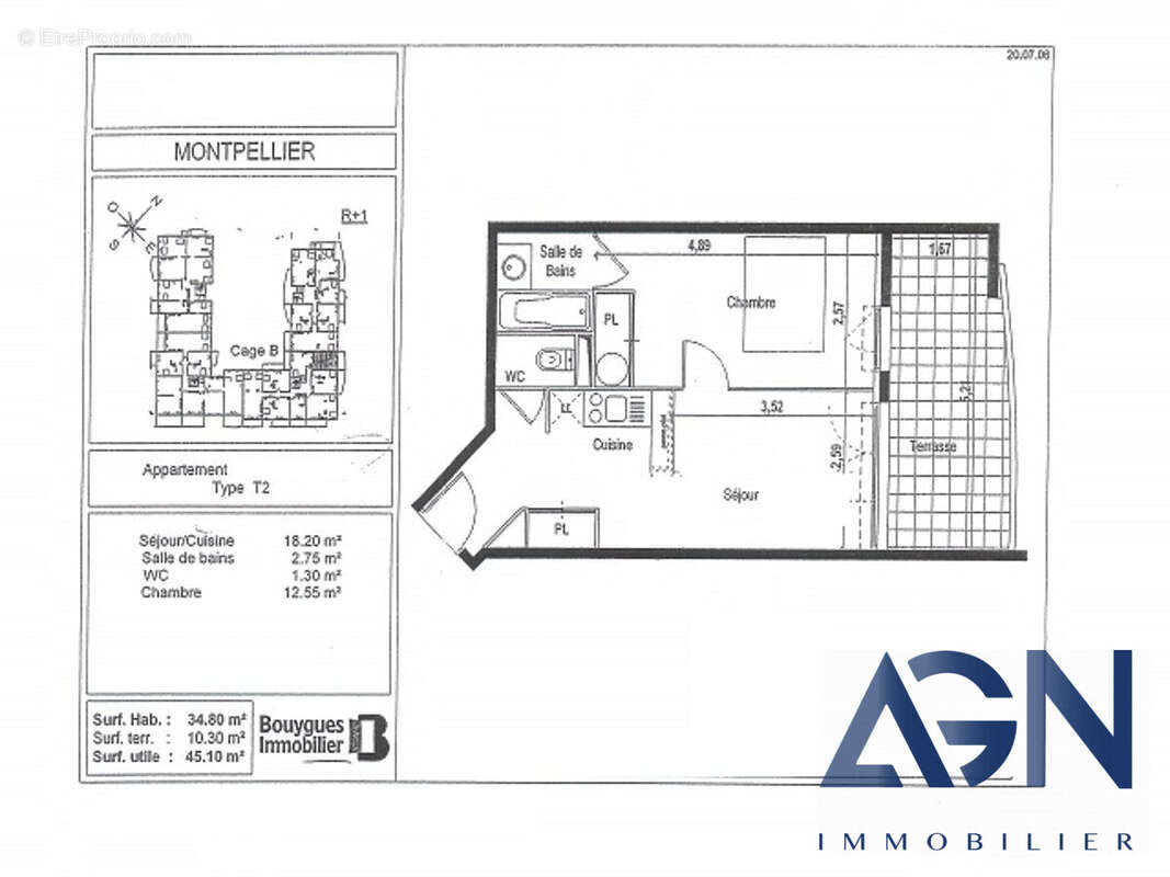 Appartement 34 m² à Montpellier  - photo 7