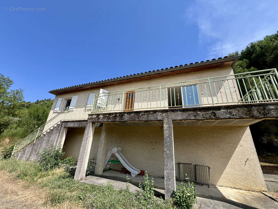 Villa T4 avec vue dominante sur le village de Laroque de Fa - photo 23