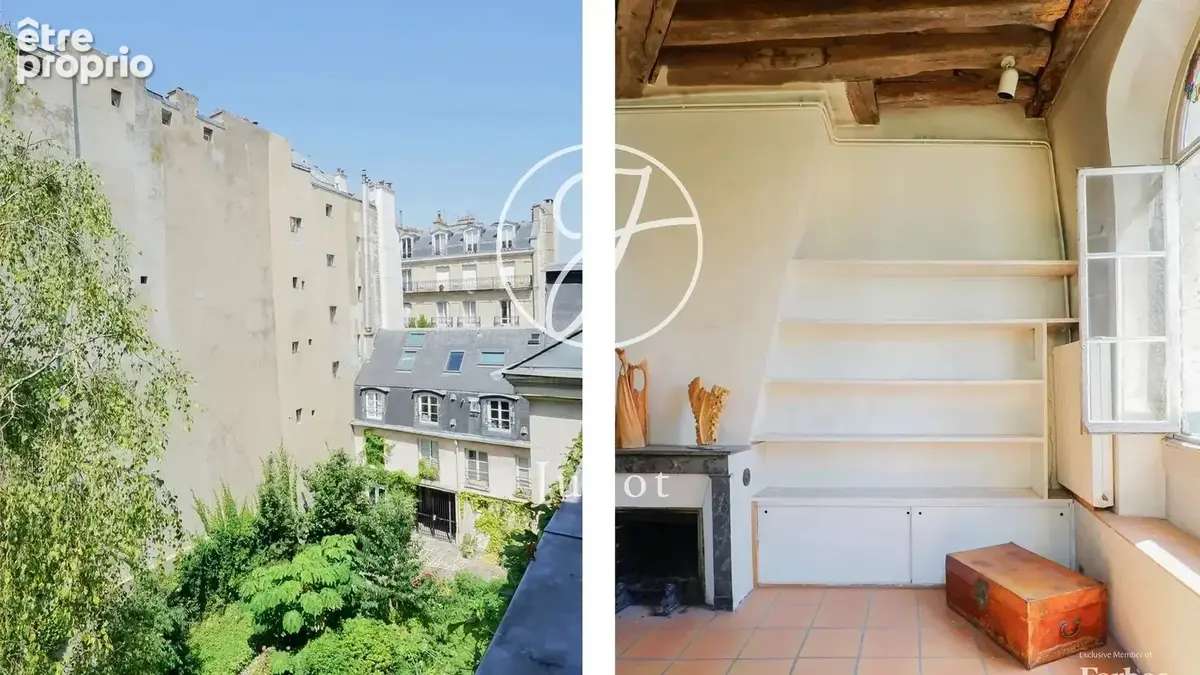 Paris 3e - CARREAU DU TEMPLE / BÉRANGER - Appartement à vendre - 3 pièces - 74,83m² Carrez - 2 chambres - Belle hauteur sous pla - photo 9