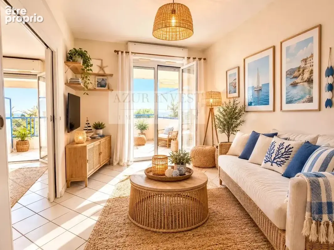 Vente 2 pieces vue mer - roquebrune cap martin - photo 6