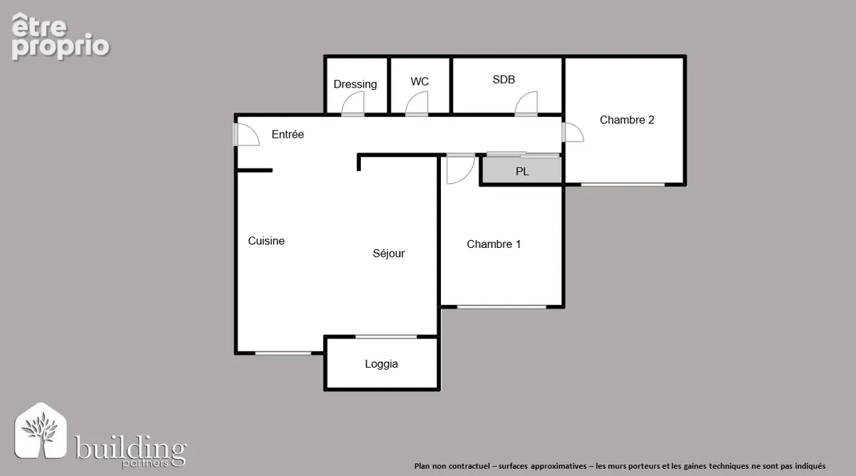 Levallois Perret  - Proche Paris - Appartement 3 pièces de 65.88 m2 + 2.46 de loggia - photo 2