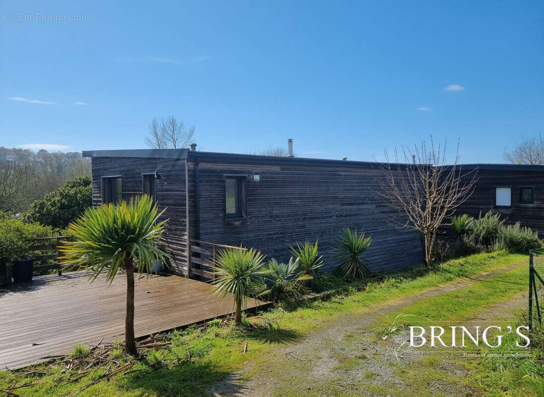 façade nord - Maison à CROZON