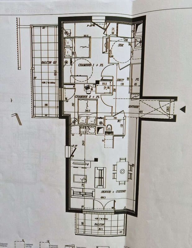 Appartement à PORNIC