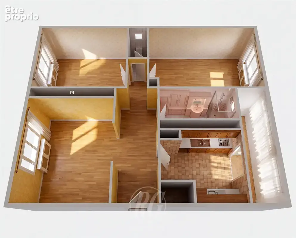 Garches cœur de ville – appartement 3 pièces de 87 m² (80 m² carrez) à rénover – emplacement idéal - photo 8