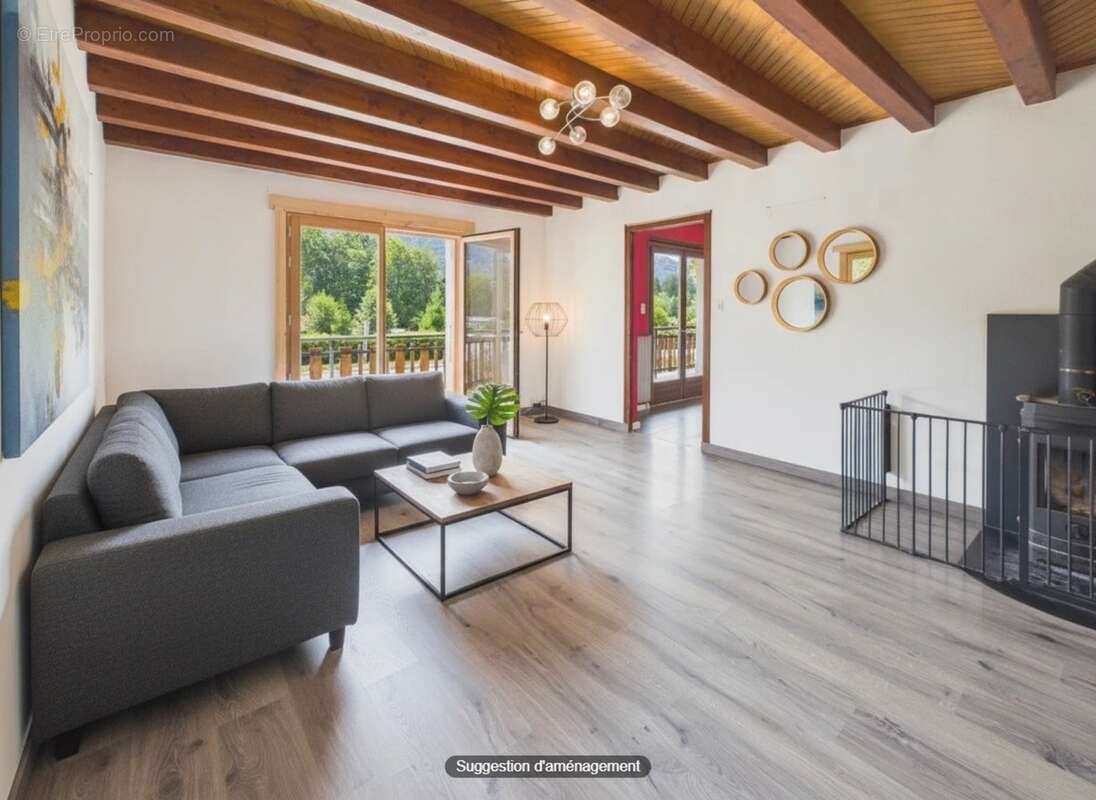 Haute Savoie (74), à vendre VERCHAIX - Domaine skiable Grand Massif - Appartement T5 - photo 2