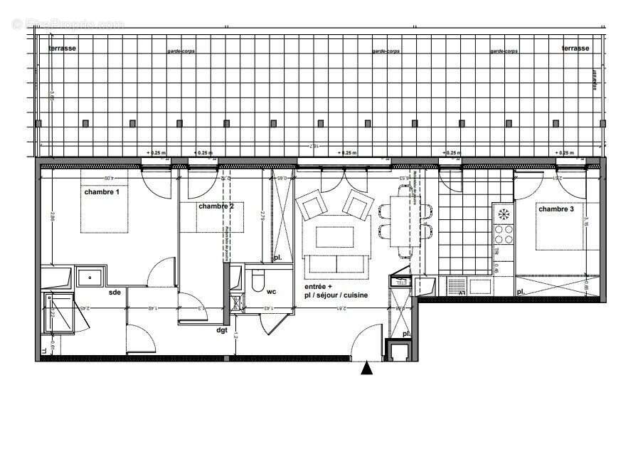 Appartement à MERIGNAC
