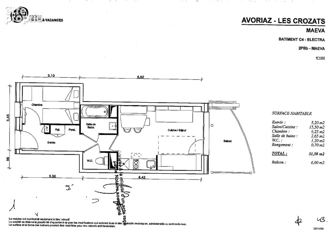 À vendre   Appartement 2 pièces avec terrasse plein Sud à Avoriaz   Résidence Electra quartier Les Crozats - photo 10