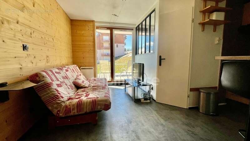 A Vendre : Studio 23 m² avec terrasse plein sud – Panorama d’exception sur les montagnes - Merdassier (74) - photo 8