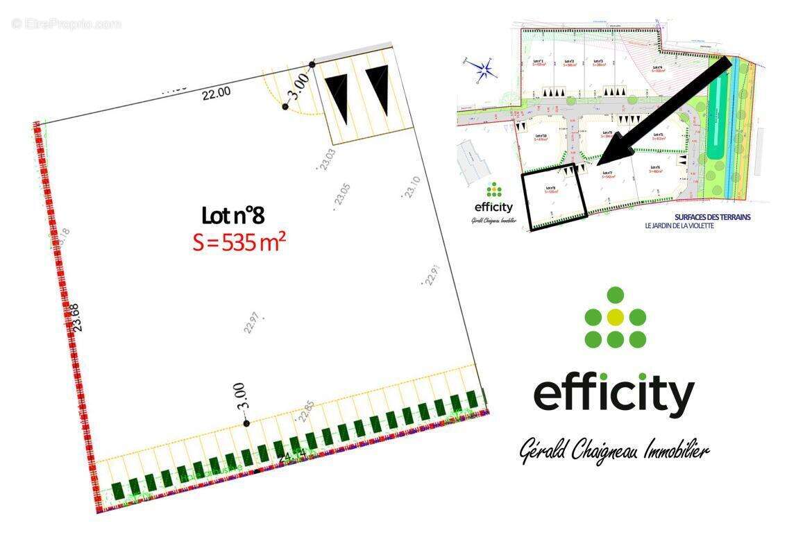 Terrain à SAINT-LUMINE-DE-COUTAIS