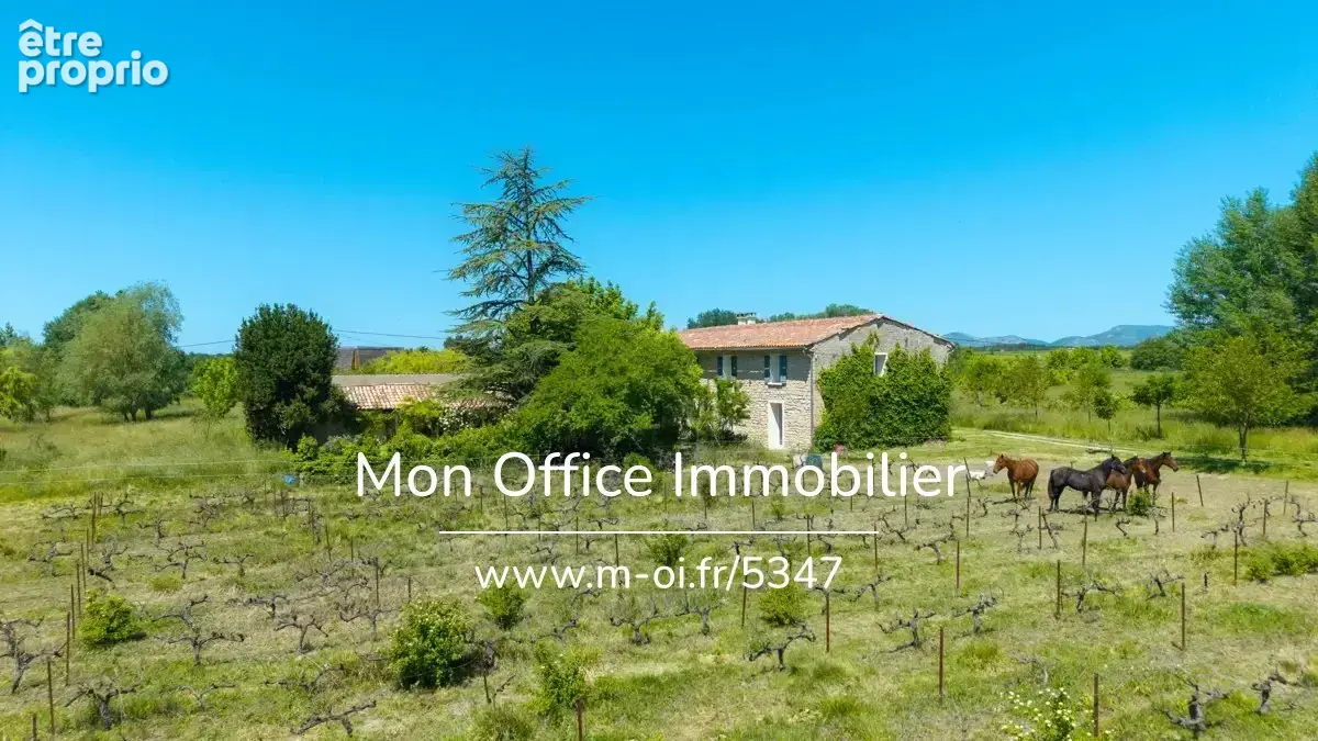 Référence : 7351-SJO - MAS en pierre dans le Vaucluse (84380)+ maison d'invités, remises, piscine, authenticité et calme - photo 6