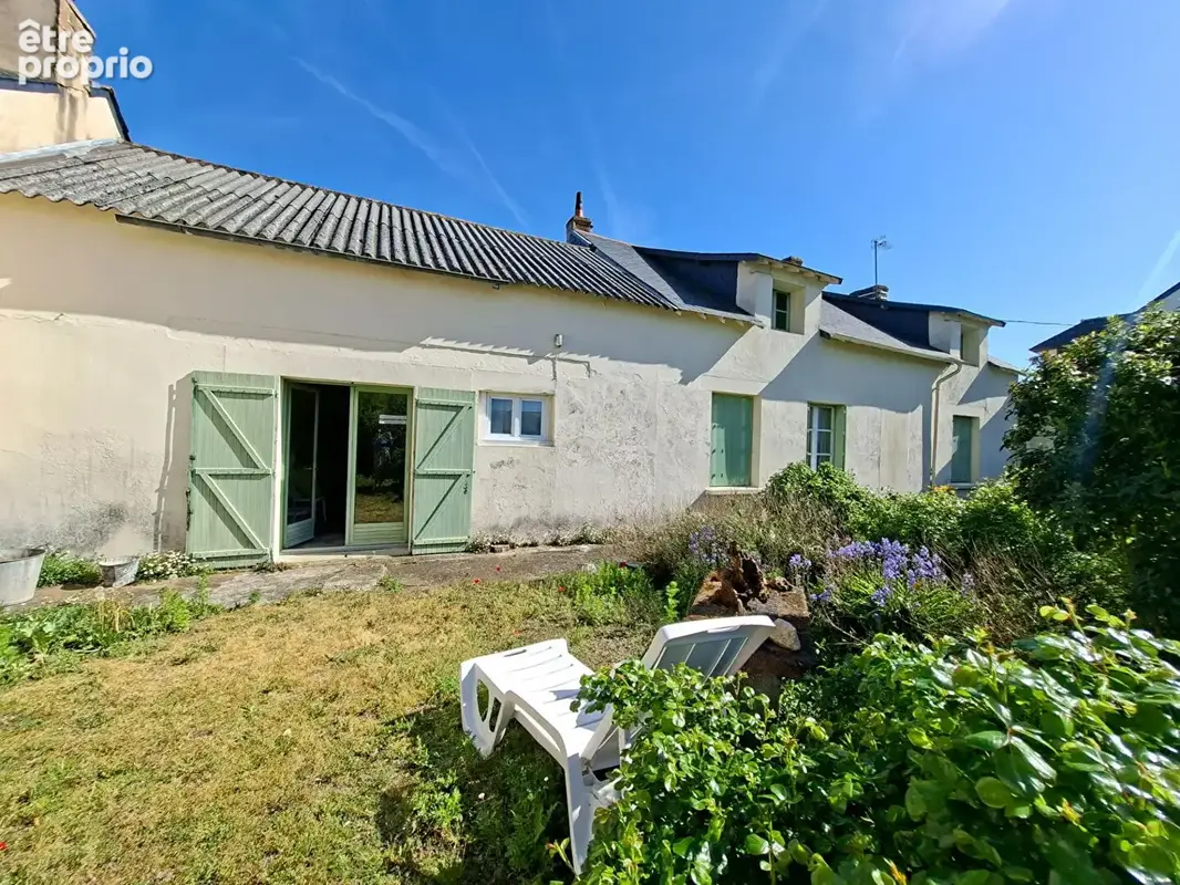 Maison en pierre + grange -Terrain env. 1 390m² -Beau potentiel - Saint-André-des-Eaux - photo 11