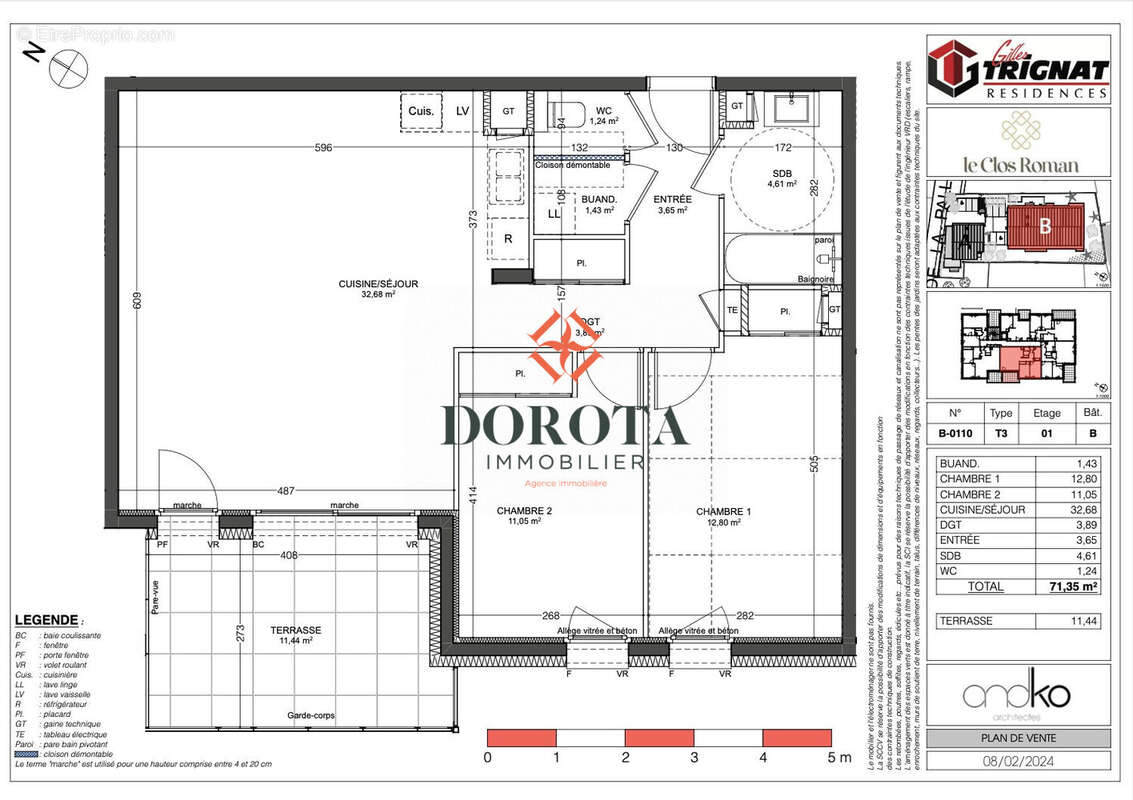 Appartement à LA TRONCHE