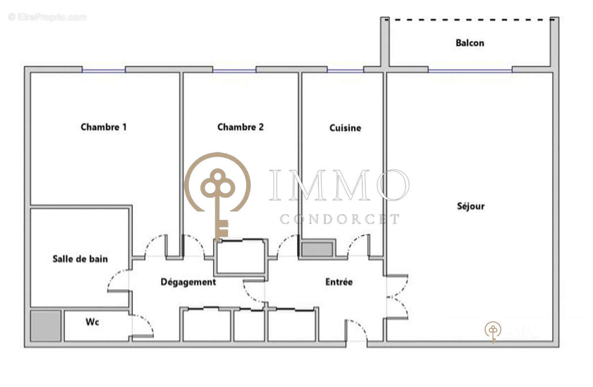 Appartement à BOURG-LA-REINE