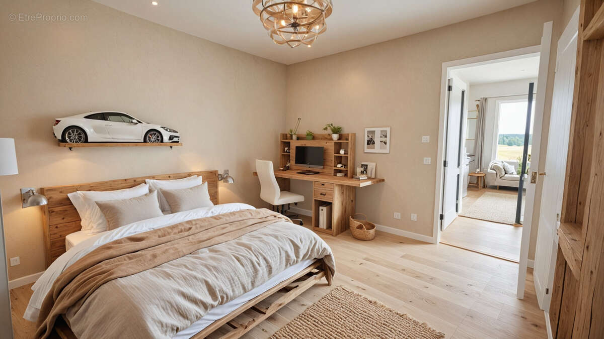 CHAMBARON SUR MORGE -  Maison 96 m2, 4 chambres, garage - photo 6