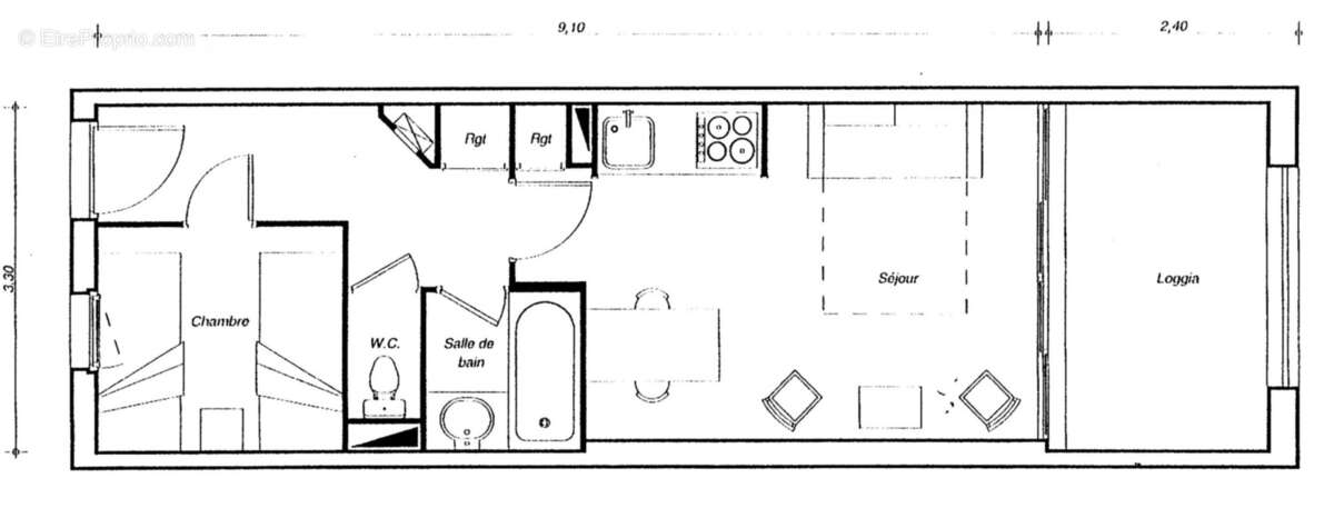 Appartement à LES ISSAMBRES