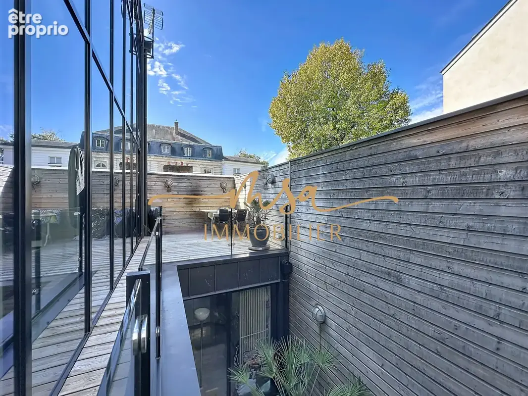 Rouen centre   square verdrel / gare   maison de ville contemporaine de 230 m2   garage double   3 terrasses - photo 2