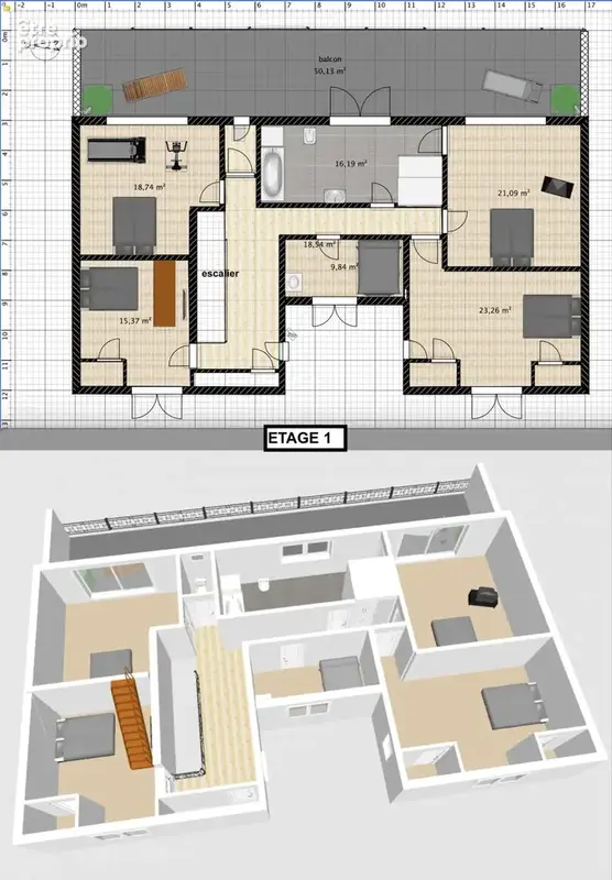 Maison 6 pièces 237 m² à vendre à Seclin (59113) - photo 8