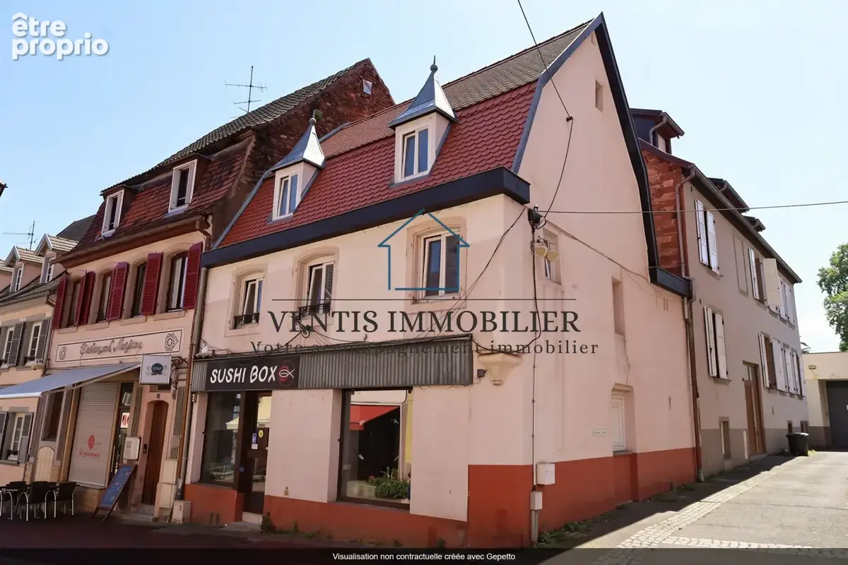 BAISSE DE PRIX - Immeuble de rapport   Saverne Centre  151 m2  Toiture neuve  Potentiel exceptionnel - photo 1