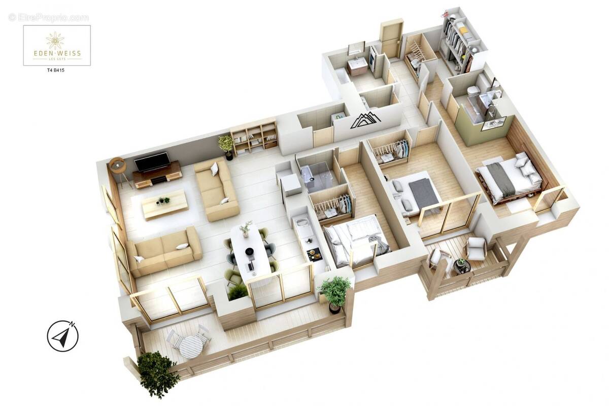 Appartement à LES GETS