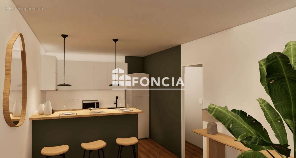 - BORDEAUX STE CROIX - T3 entièrement rénové dans un immeuble pierre - photo 3