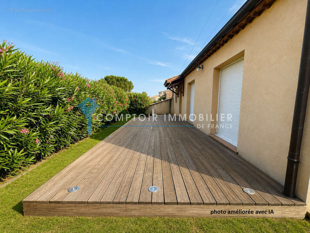 Clermont l'Hérault - Jolie maison T4 avec garage et jardin - photo 2