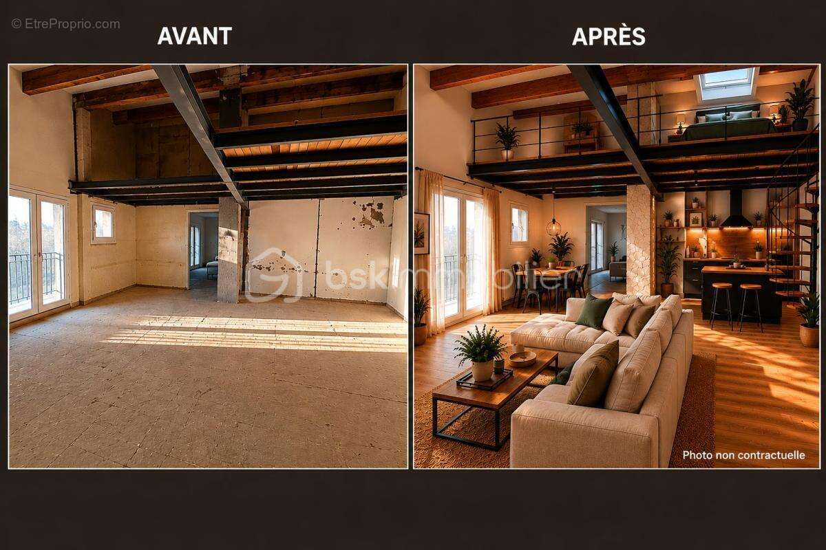 SAINT-CHRISTOL ((84) - Créez votre grand T3 sur mesure ! Plateau sous forme d'appartement de 68 m² env avec mezzanine situé au 2 - photo 12