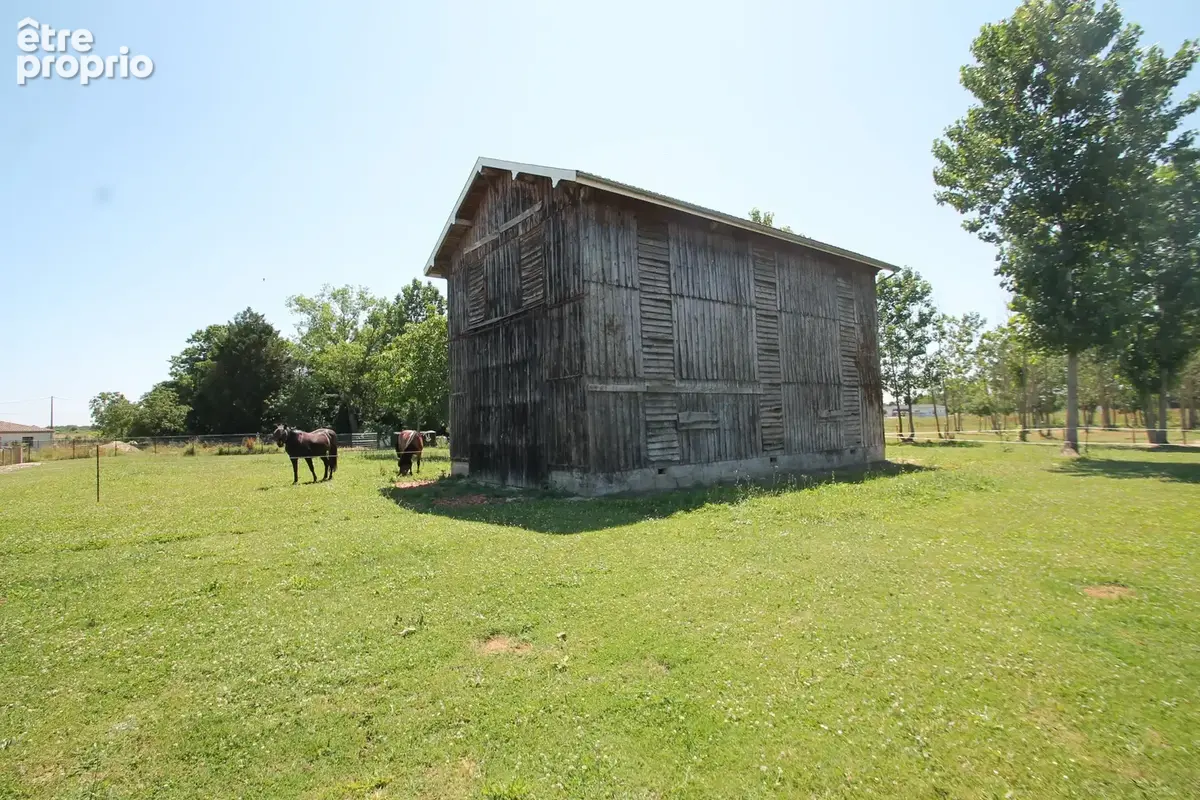 Ancien séchoir à tabac – 83 m² – Terrain de 5 428 m² – Potentiel de réhabilitation en habitation proche de CASTELJALOUX (47) - photo 2
