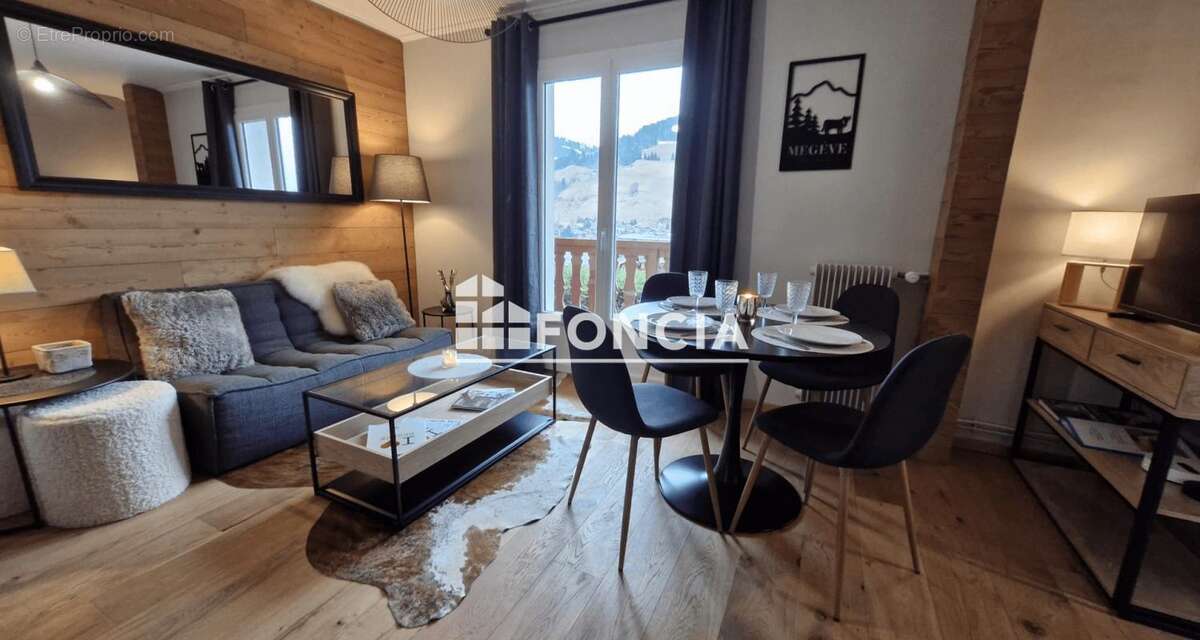 Magnifique appartement meublé, à deux pas du centre de Megève ! - photo 3