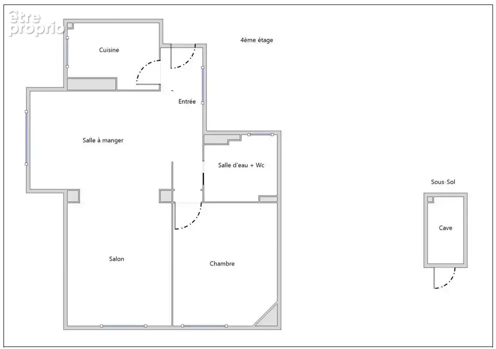 Appartement - Paris - 54m² - photo 9