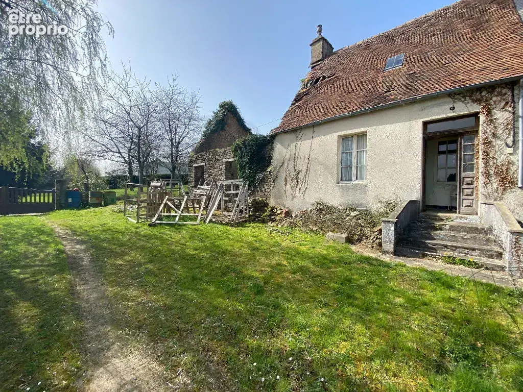 Saint-bômer-les-forges - aux portes de flers - maison à rénover et terrain constructible - photo 1