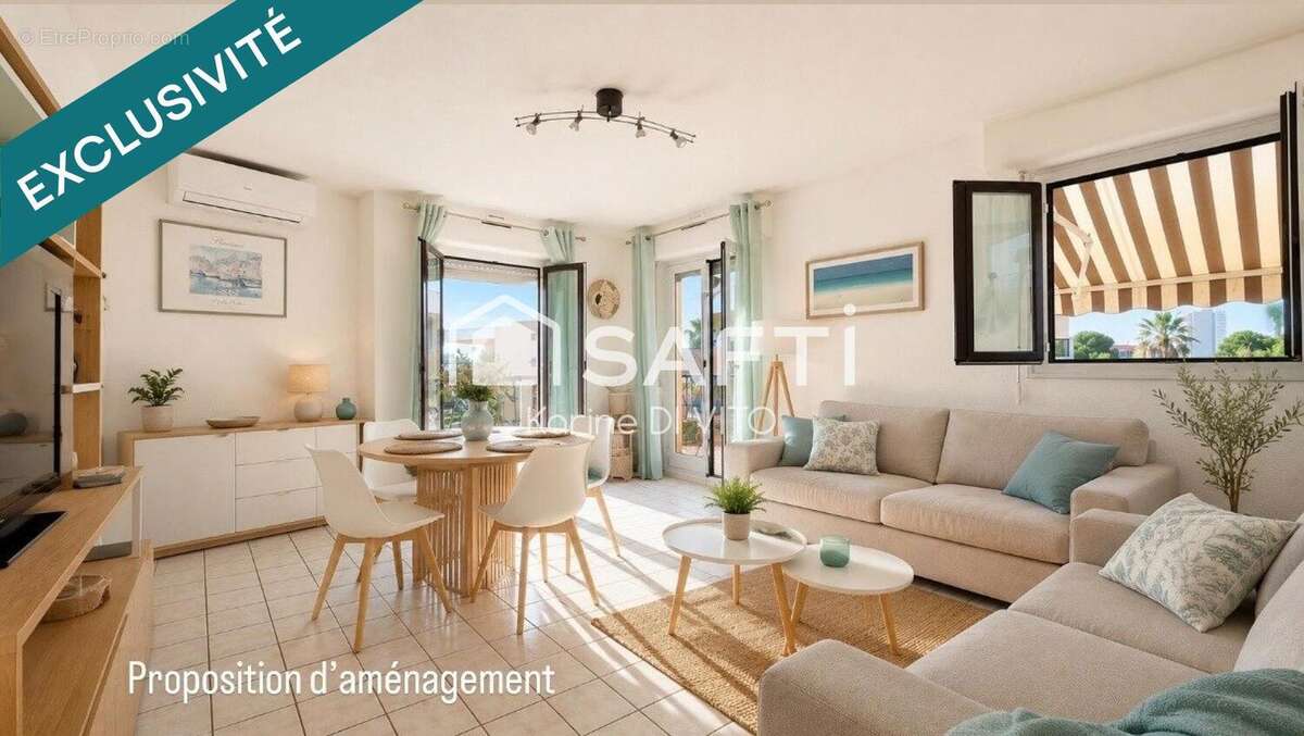 Appartement 62 m² à Saint-Raphael  - photo 2