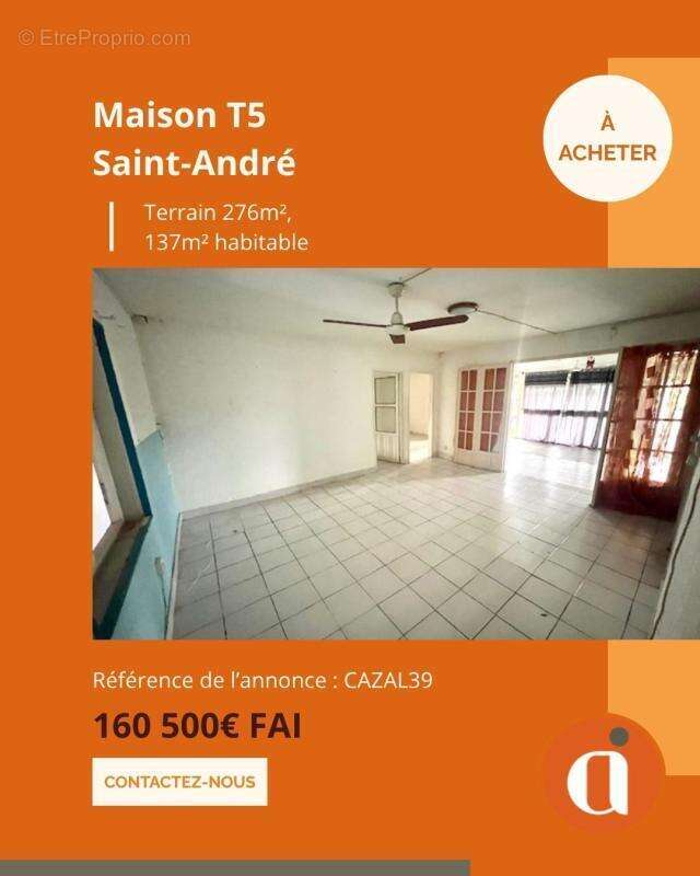 Maison à SAINT-ANDRE