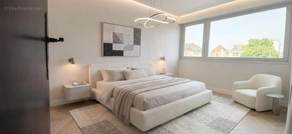 Appartement T4 place de stationnement et cave - photo 11