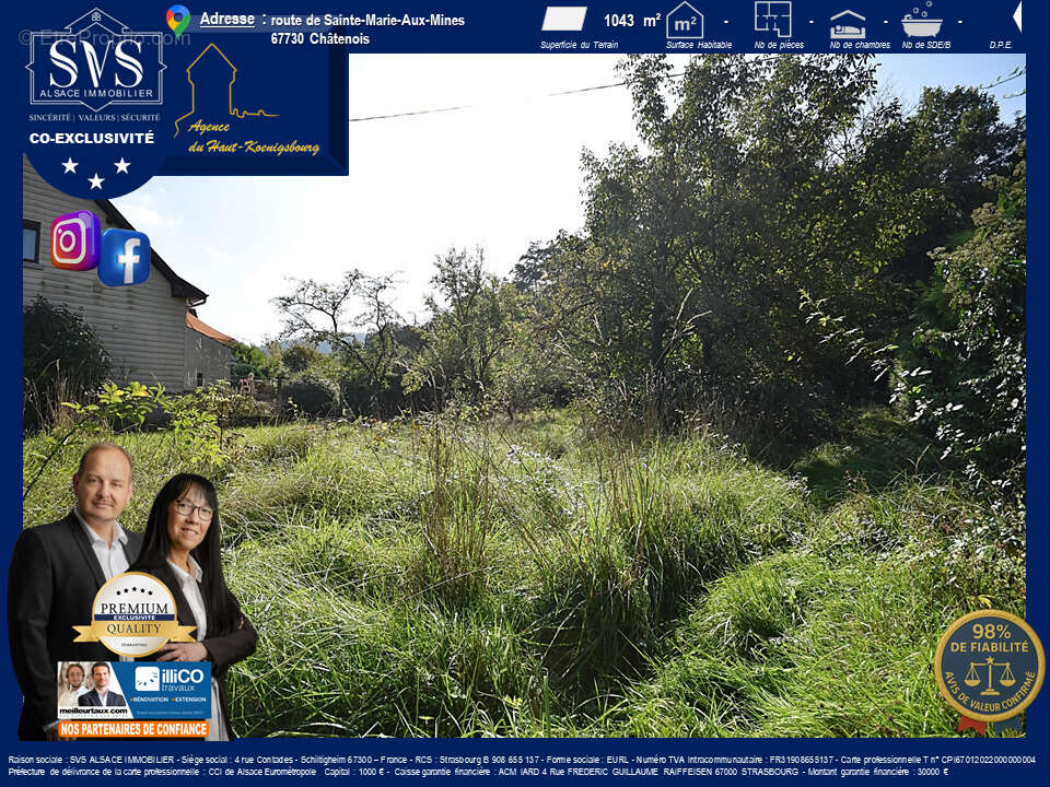 Terrain à CHATENOIS