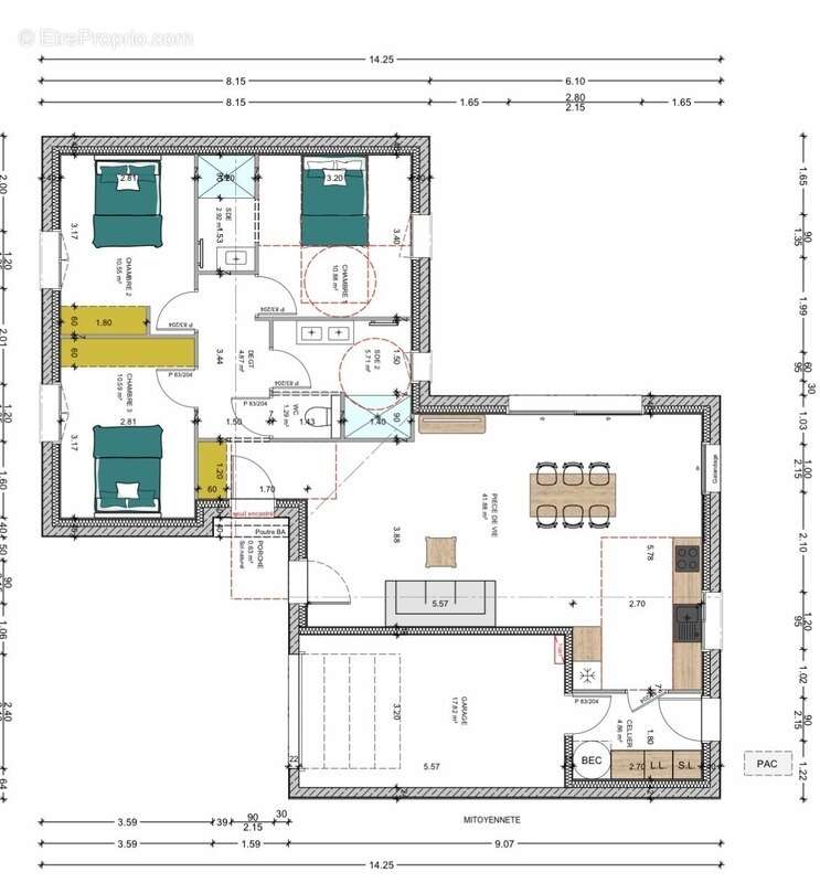 Maison à SALLERTAINE