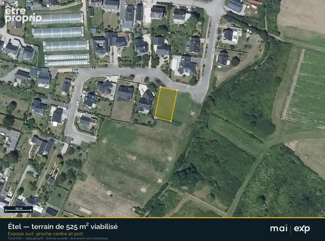 Terrain à ETEL