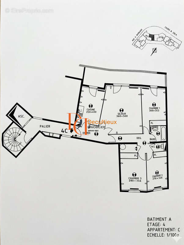 Appartement à LYON-6E