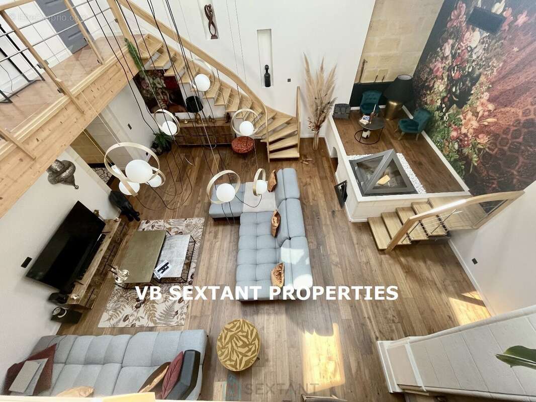 20mn de Bordeaux, maison pierre rénovée avec piscine - photo 7