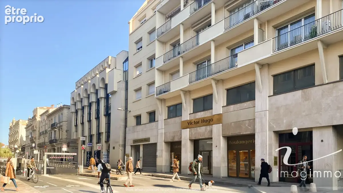 Centre ville de Montpellier, T3 neuf, à aménager.. - photo 6