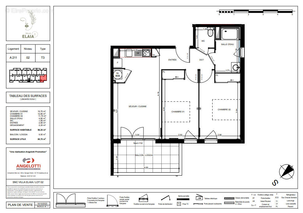 Appartement à BEZIERS