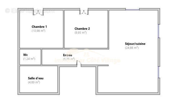 Appartement à LA TURBIE